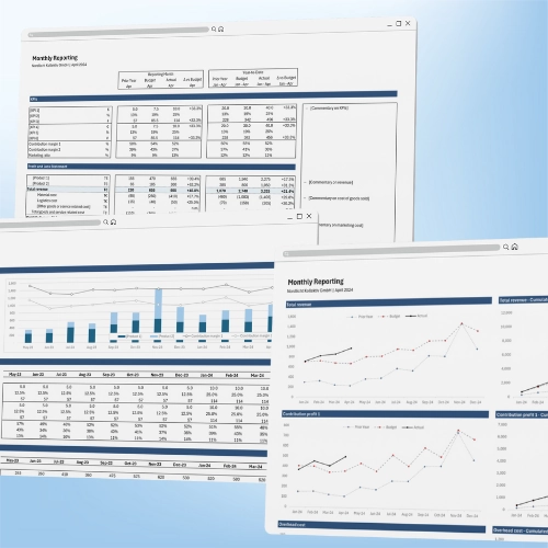 All-in-One Financial Reporting Template